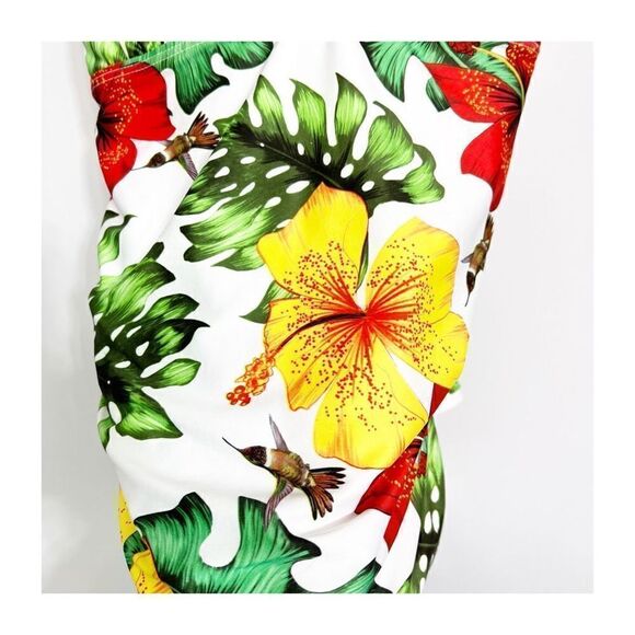 Athena Vibrant Floral Print Halter Tankini Swimwear Swimsuit Size 12 - Picture 8 of 8